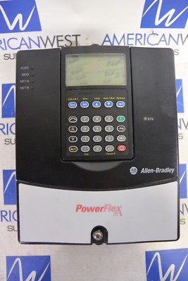 ALLEN BRADLEY 20A B 9P6F 3 AYNNN 3PH 240V 3HP VARIABLE FREQUENCY DRIVE - USED 