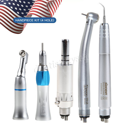 Dental LED High Speed/Air Scaler/Contra Angle Low Speed Handpiece Motor 4H UDM