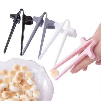 Fingerstäbchen für Gamer [3 Stück], Hand-Free Snack Finger Chopsticks, Fi