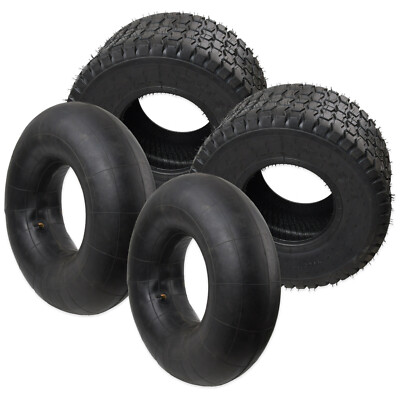 2x Reifen / 2x Schlauch 18x8.50-8 18x9.50-8 Aufsitzmäher Rasenmäher Rasentraktor