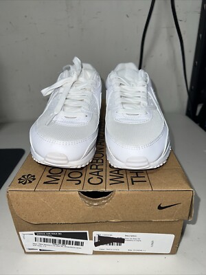 Nike Air Max 90 Triple White 2021 (W) (DH8010-100) Women Size 7.5
