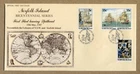 AUSTRALIA, NORFOLK ISLAND Siries, First Fleet Leaves Spithead. May 13, 1987 FDC
