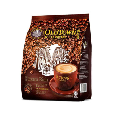 525g x 4 PACKS OLDTOWN 3-in-1 Extra Rich NEW Favour Instant Premix