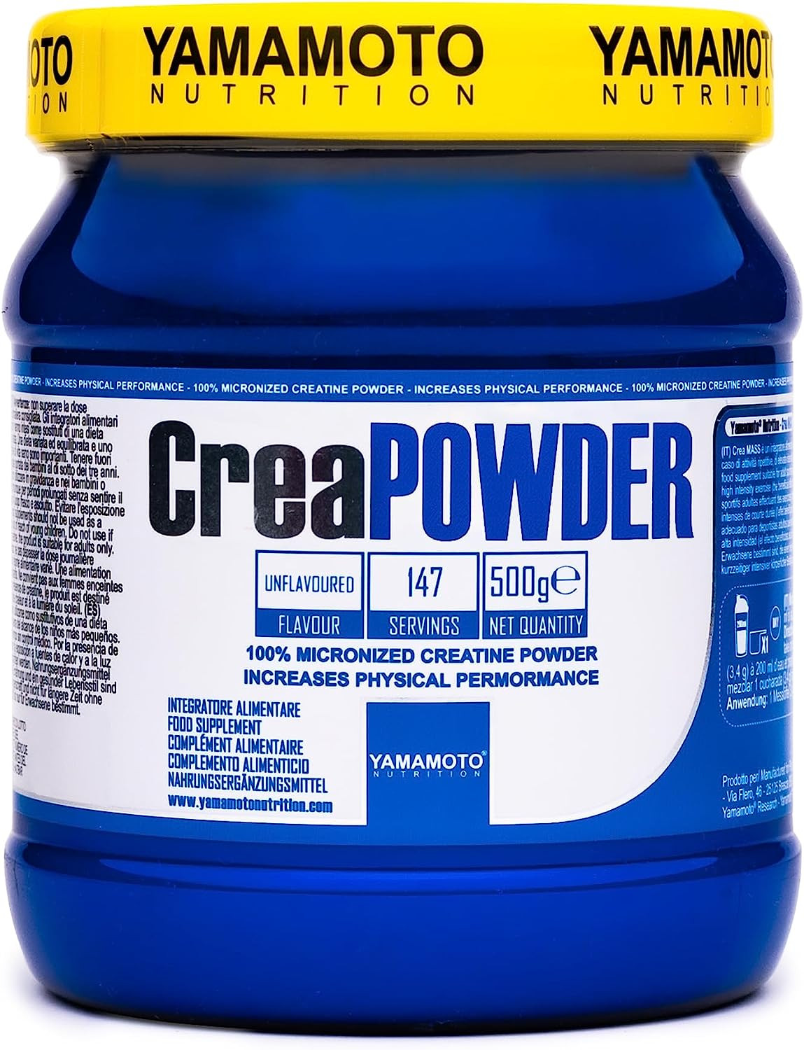 Trasforma i tuoi Workout con CreaPowder 500g Creatina Monoidrato