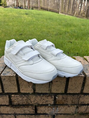 Neu Brooks Addiction WLK Off White Herren Walking Bowling Krankenschwester Schuhe UK11 Weite