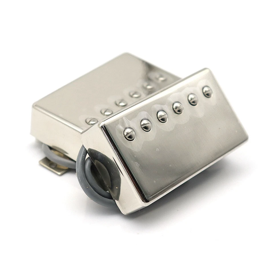 Set of ProBucker Guitar Humbucker Pickup and Wiring Harness For LP SG EPI Silver - Image 2 of 4