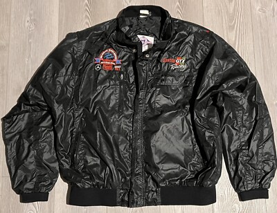 Vintage 1992 Mike Munchak Celebrity Pro Am Racing Jacket Castrol GTX Racing