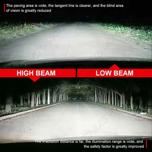 4X 9005 9006 6000K LED Headlight Bulbs High Low Beam For Buick Regal 1990-1995 - Picture 10 of 12