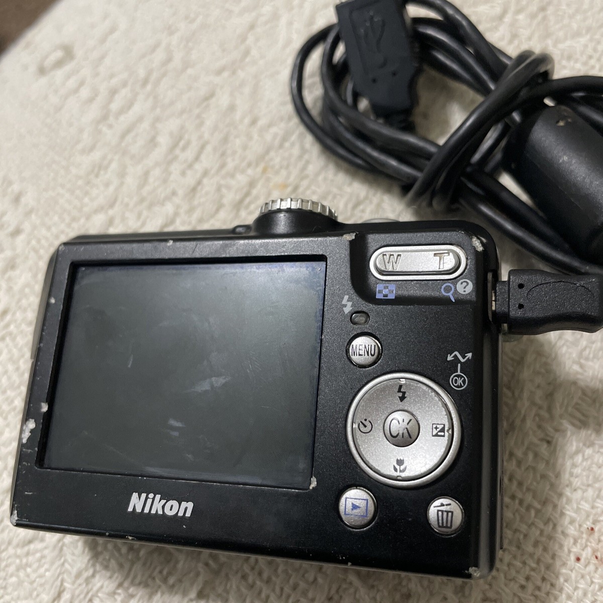 Nikon Coolpix P1 8MP Digital Wifi Point & Shoot Camera with 3.5x