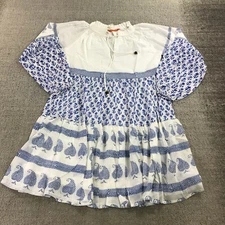 New Oliphant Dress Women Extra Small Ballon Sleeve Short Dress Tulip 1116V