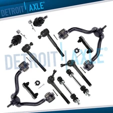4WD Front Upper Control Arm Sway Bar Tierod for Chevy K1500 K2500 Suburban Tahoe