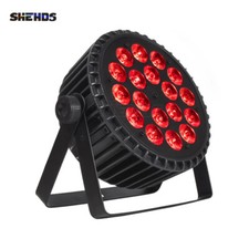 SHEHDS Aluminum alloy LED Flat Par 18x12W RGBW 4in1 Lighting Stage Effect Party