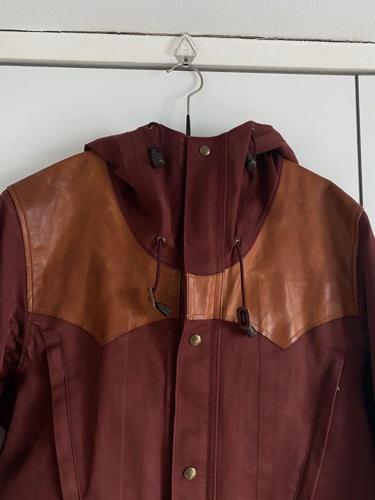 visvim HADRIAN マウンテンパーカー レザージャケット ブルゾン S visvim HADRIAN マウンテンパーカー レザージャケット ブルゾン S