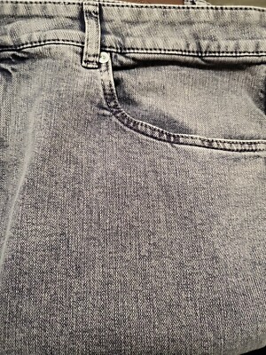 Jean Vintage Gris Clair Brunello Cucinelli - Taille 40 (US 4), Coupe Droite, 100% Coton - Neuf Avec étiquettes