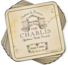 Creatures of Curiosity Coasters - Set of 4 (4” X 4”), Cork, Fun Animal-Inspired 