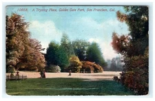 1915 A Trysting Place Golden Gate Park San Francisco CA California