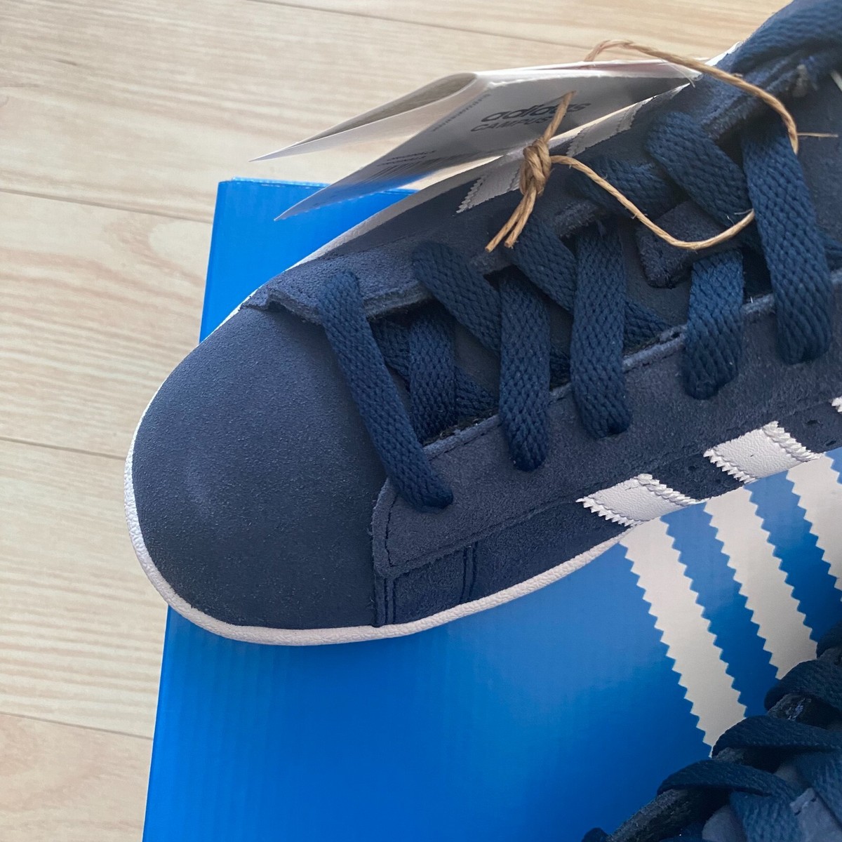 adidas Campus 2 Mens Suede Sneakers Navy Blue ✓Multiple