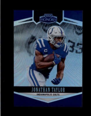 JONATHAN TAYLOR 2022 PANINI HONORS #10 SILVER PRIZM PARALLEL #27/99 BD1837