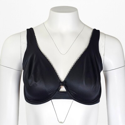 Victorias Secret Unlined Demi Bra Smooth Black 32G Body By Victoria NWT