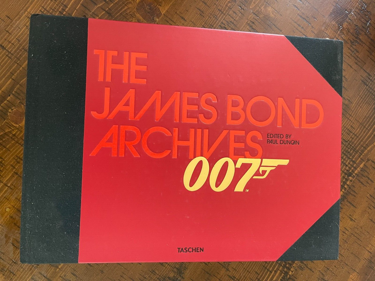 The James Bond Archives 007 HC Taschen book 9783836551861| eBay