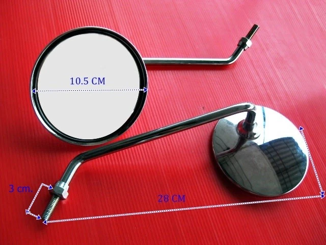 Fit KAWASAKI A1 A1SS A7 A7SS W1 W1SS W2 W2SS W2TT MIRROR 1 PAIR #BI1229# Foto 3 de 4