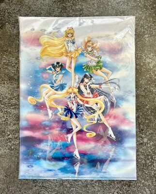 Sailor Moon Prism on Ice Aktenhülle A4 Clear File Inner Senshi Limited Edition