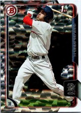CARLOS ASUAJE 2015 Bowman Prospects Silver Ice Parallel #BP70 (CLEARANCE)