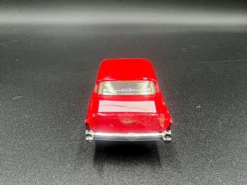 Matchbox Vintage 57 Chevy No 4 Red Cherry Bom Superfast Lesney England Bad Hood - Picture 3 of 4
