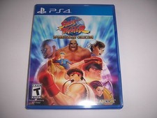 Original Box Case Replacement Sony PlayStation 4 PS4 Street Fighter 30th Anniver