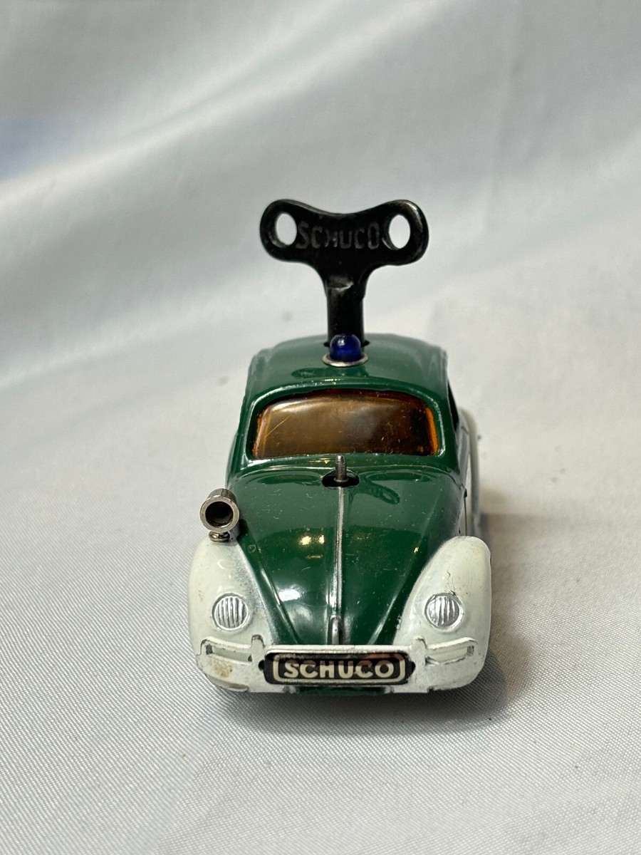 Schuco Vtg VW-POLIZEIWAGEN 3000 Remote Control Green Car