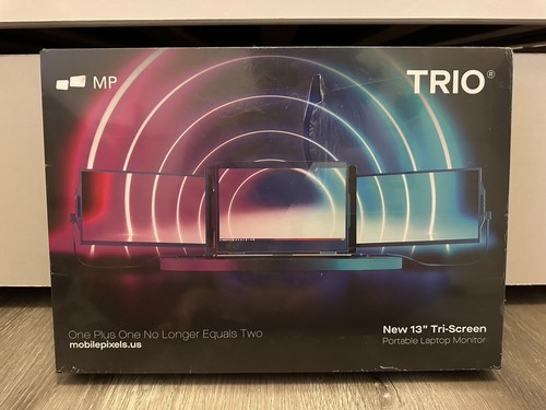 New Mobile Pixels Trio Portable Monitor, 13.3" External Monitor for 13.3-inch