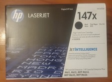 HP W1470X 147X Black High Yield Toner Cartridge LaserJet Enterprise M611/M612