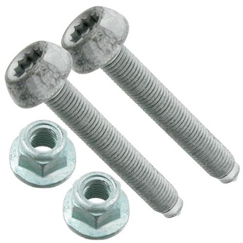 2X Febi N90954802 Front Hub Strut Pinch Bolt Nut Kit For VW Audi Golf