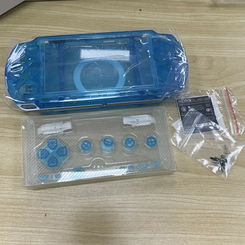PSP 1000 Faceplate Shell Housing Full Housing Case - 10 COLORS w/ Buttons - Picture 13 of 28