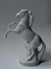 Vntg Wien-Hofreitschule Vienna Riding School Porcelain Horse Figurine -C59