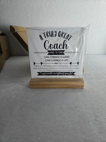 Appreciation Geschenke für Männer Frauen, Fußball-Basketball-Trainer - Bild 1 von 9