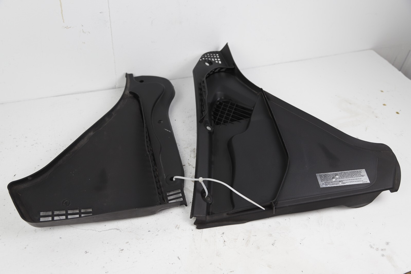 20112016 BMW F10 M5 5SERIES ENGINE BAY WINDSHIELD COWL COVERS PAIR OEM eBay