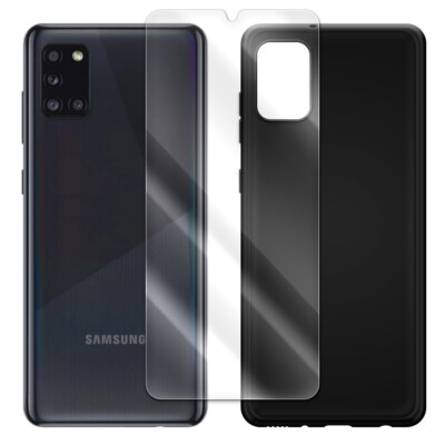 Tempered Glass Screen Protector Case f Samsung Galaxy A31 SM-A315G/DS USA Seller