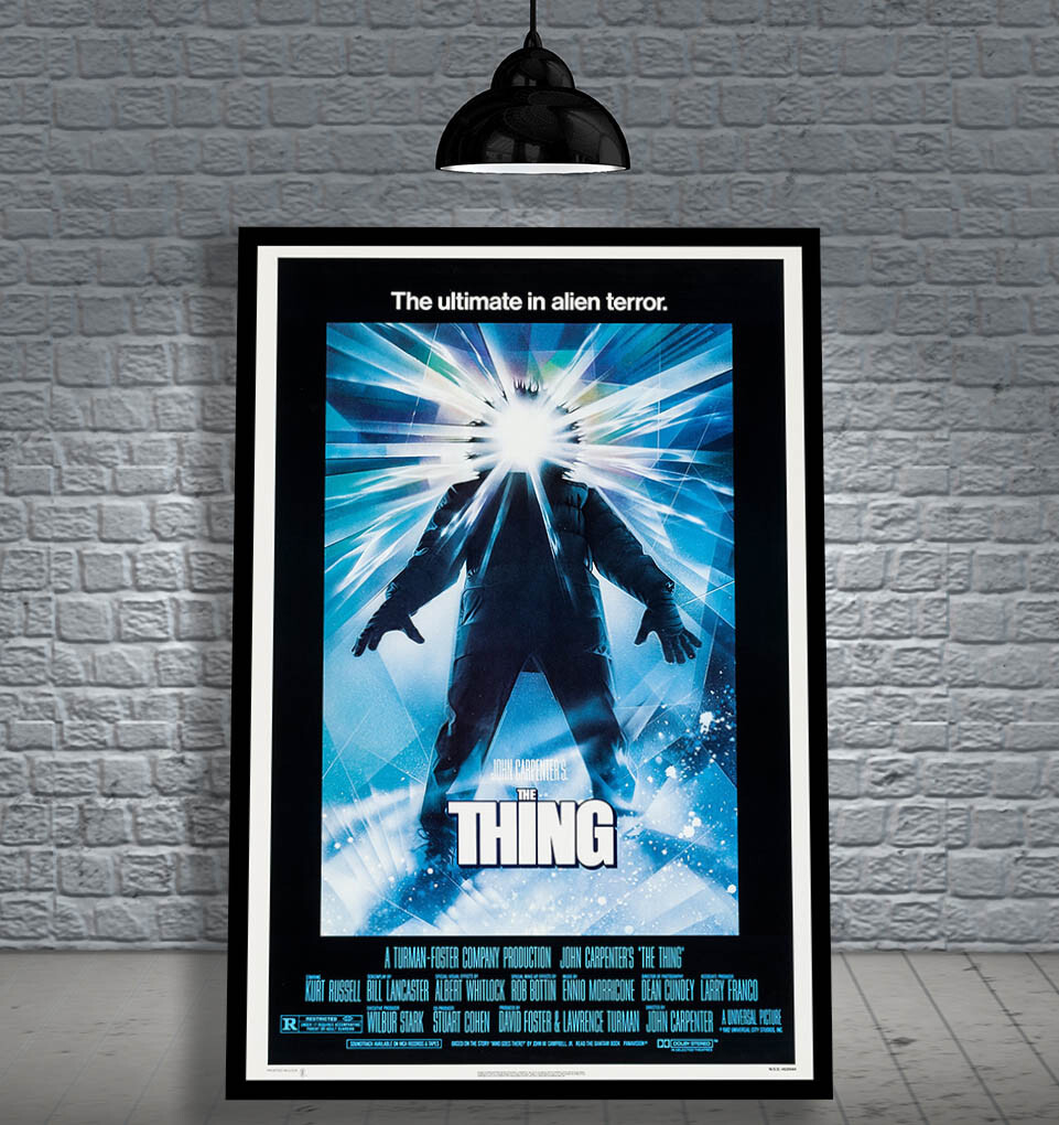 THE THING 1982 FRAMED MOVIE POSTER PRINT CINEMA A1 & 60X40CM