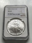 2006 American Silver Eagle NGC MS69 1 Oz Silver Coin