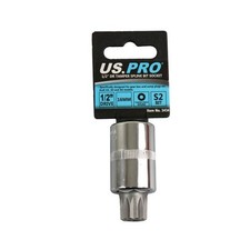 US PRO 1/2" Drive M16 Tamperproof Spline Bit Socket 55mm — Audi Gearbox Sump