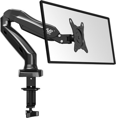 NB North Bayou Monitor-Tischhalter F80, 17''-27'', 360° drehbar, schwenkbar, pivot