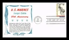 DR JIM STAMPS US COVER MARINE CORPS RESERVE 50TH ANNIVERSARY FDC KHOL KRAFT