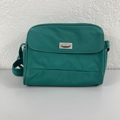 Magellan's Crossbody Travel Bag Green Purse Style MG-1127 RFID Blocking Pockets