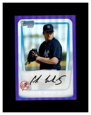 2011 Bowman Chrome - Prospects Chase Whitley #BCP155 Purple Refractor /799 (RC)