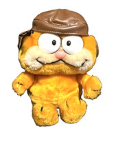 Vintage Garfield Plush 1978-1981 Pilot Hat -Dakin Inc.