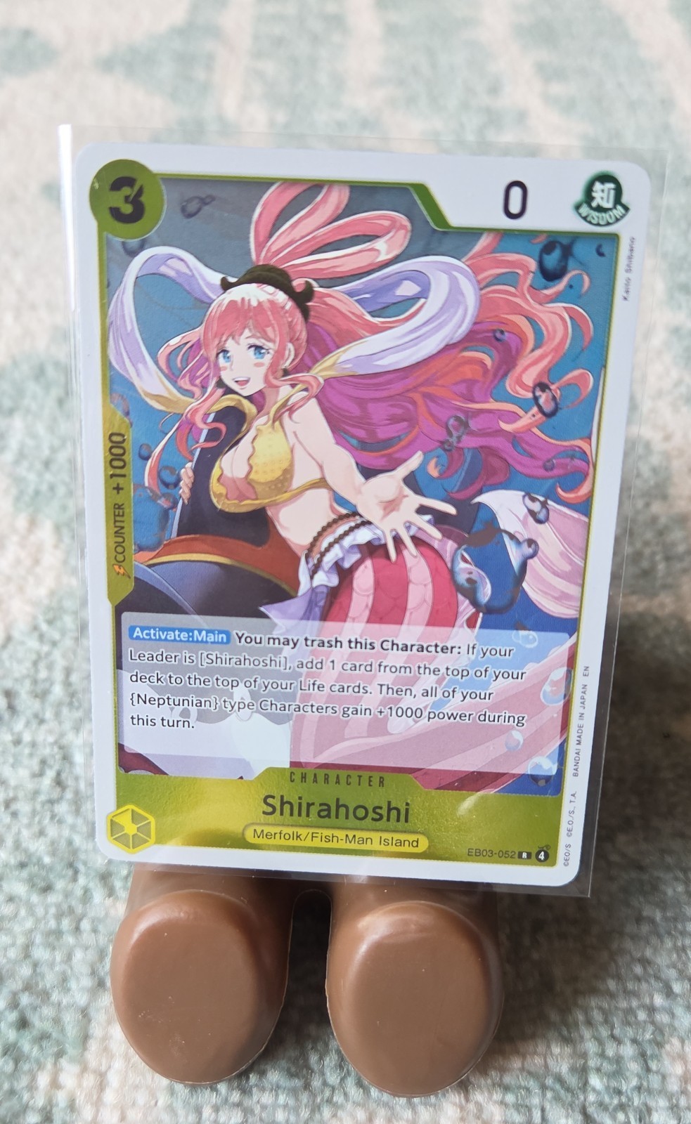 Shirahoshi EB03-052 Extra Booster: One Piece Heroines Edition Foil