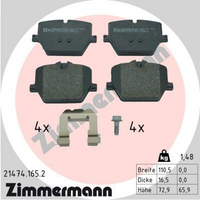 Zimmermann BremsbelÄGe BMW 2 3 G20 G80 G28 G21 G81 G21 4 G22 G82 G26 Z4 G29
