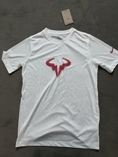 Nike Dri Fit Rafa Nadal BOYS Tennis Shirt Gr....