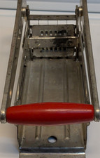 Villa Vintage Metal Potato Chipper Red Handle...